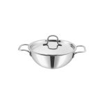 KRAFT - TRIPLY KADAI WITH ST/ST LID 20 CM