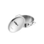 KRAFT - TRIPLY KADAI WITH ST/ST LID 20 CM - Image 2