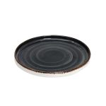 *DISCONTINUED - ESPIEL - STEP PRESENTATION TERRA GREY PLATE 26 CM