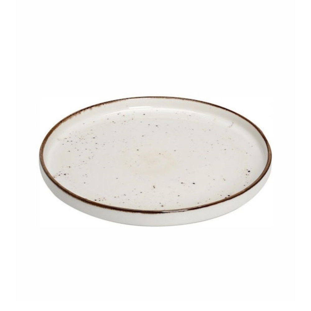 TLK130K2.jpg *DISCONTINUED - ESPIEL - STEP PRESENTATION TERRA CREAM PLATE 30 CM - Image 1