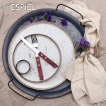 *DISCONTINUED - ESPIEL - STEP PRESENTATION TERRA CREAM PLATE 30 CM - Image 3