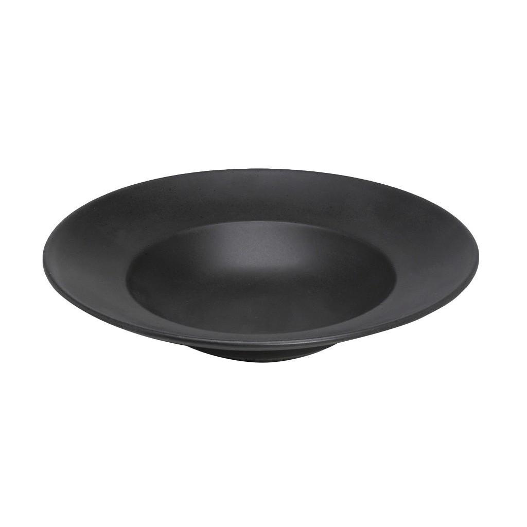 TLM120K6.jpg ESPIEL - TERRA ANTHRACITE MAT PASTA PLATE 27 x 5.5 CM - Image 1