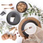 *DISCONTINUED - ESPIEL - TERRA MAT WHITE DEEP PLATE 20 x 4.5 CM - Image 3