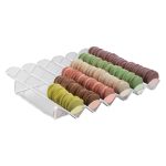 GB - V RACK 6 ROWS MACARON DISPLAY 31 x 33 x 4 CM