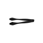 KAN - ICE TONG ST/ST BLACK 18 CM