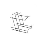 GB - 2 LEVEL BLACK MAT FOLDING METAL STAND 40 x 26 x 40 CM