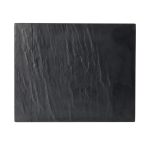 *DISCONTINUED - UTOPIA - MELAMINE SLATE/GRANITE PLATTER 32 x 26 CM