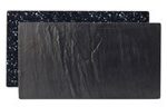 *DISCONTINUED - UTOPIA - MELAMINE SLATE/GRANITE PLATTER 32 x 17 CM