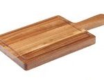 HANDLED IROKO BOARD 24 x 18 CM