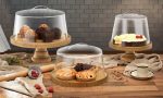 GB - CAKE STAND BIRCH WOOD ⌀30 x 8 CM NATURAL - Image 2