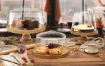 GB - CAKE STAND BIRCH WOOD ⌀35 x 12 CM NATURAL - Image 2