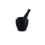 DUR - MORTAR AND PESTLE 11.5 CM PLASTIC BLACK