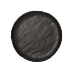 TOGNANA - VULCANIA BLACK DINNER PLATE 26 CM