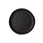 TOGNANA - VULCANIA BLACK DESSERT PLATE 21 CM