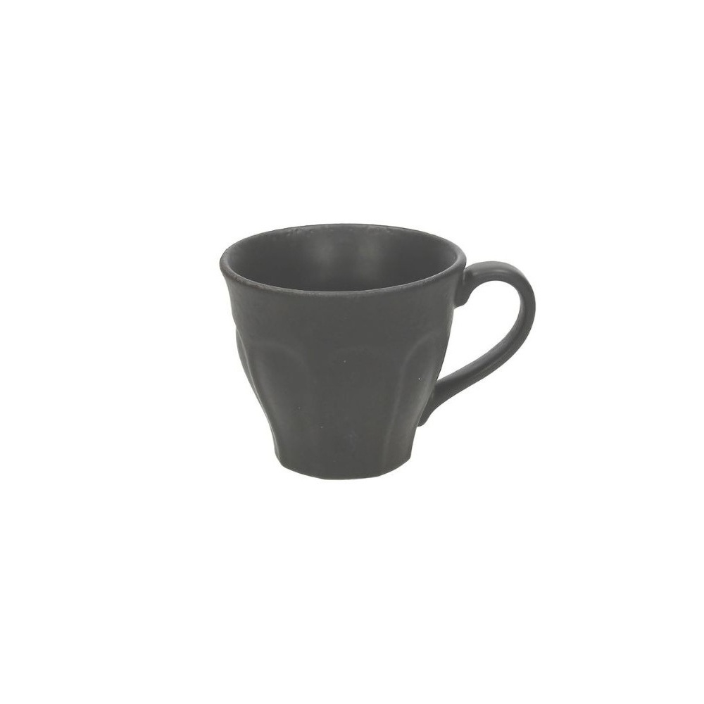 VU016200779.jpg *DISCONTINUED - TOGNANA - VULCANIA BLACK MACCHIATO CUP 9 x 7.7 CM / 200 ML - Image 1