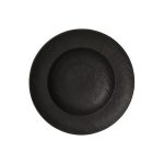 TOGNANA - VULCANIA BLACK PASTA BOWL 25.5 CM