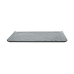 TOGNANA - VULCANIA BLACK STEAK PLATE 33.5 x 20.5 CM