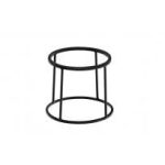 STYLE - BUFFET RISER BLACK WITH NON-SKID RUBBER Ø22 x 20 CM