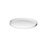 OF - STACKABLE RIM WHITE FLAT PLATE 20 CM
