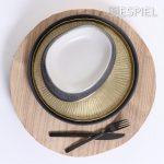 ESPIEL - ROUND WOOD TRAY NATURAL 35 x 32 x 3.5 CM - Image 5