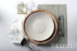 ESPIEL - WOODEN ROUND TRAY NATURAL 32 x 4 CM - Image 4