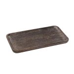 ESPIEL - WOODEN TRAY BROWN 38 x 20 x 2 CM 247140