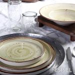 ESPIEL - WOODEN TRAY BROWN WITH FEET 33.5 x 23 x 5.7 CM 247201 - Image 2