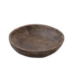 ESPIEL - WOODEN BOWL BROWN 26 x 5.7 CM