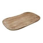 ESPIEL - WOODEN TRAY NATURAL 70 x 40 x 4 CM