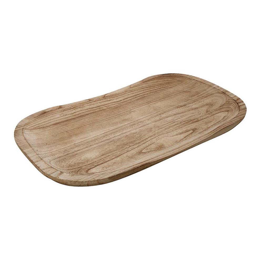 XYP403.jpg ESPIEL - WOODEN TRAY NATURAL 70 x 40 x 4 CM - Image 1