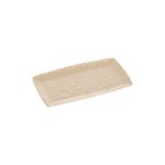 XM - PRESENTATION PLATTER RECTANGULAR MELAMINE BEIGE MATT 17.5 x 32.5 CM