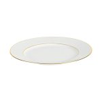 DOT - GOLDEN RIM WHITE DINNER PLATE 27 CM - Image 2