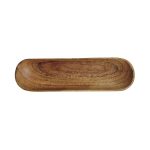 ASH - ACACIA WOOD OVAL SMALL TRAY