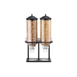 GB - CLASSIX TWIN CEREAL DISPENSER 2 x 6 L BLACK