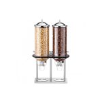 GB - CLASSIX TWIN CEREAL DISPENSER 2 x 6 L ST/ST