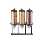 GB - CLASSIX TRIO CEREAL DISPENSER 3 x 6 L BLACK