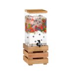 GB - WENGE CRATE JUICE DISPENSER 8 L / 20 x 20 x 52 CM