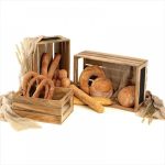GB - WOODEN CRATE WITH PLEXI WINDOW  BLACKBOARD SIGN 44 x 29 x 17 CM - Image 3