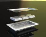 GB - PROFIT COOLING TRAY GN 1/1 WHITE WITHOUT LID - Image 2
