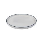 ID FINE - MODEST NAVY EDGE PLATE 25.5 CM