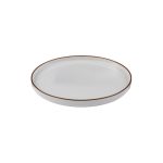 ID FINE - MODEST BROWN EDGE PLATE 21 CM