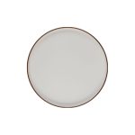 ID FINE - MODEST BROWN EDGE PLATE 21 CM - Image 2