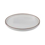 ID FINE - MODEST BROWN EDGE PLATE 28 CM