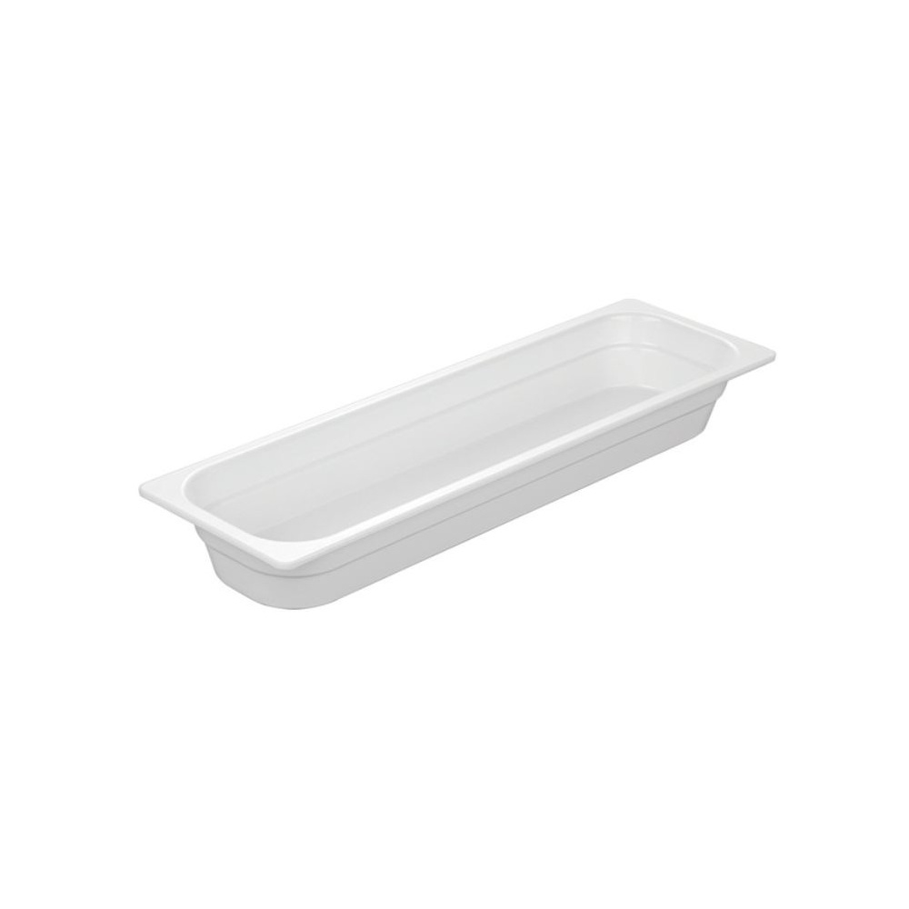 12-129.jpg BNOV - WHITE MELAMINE GN 2/4 x 65 MM - Image 1
