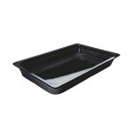 BNOV - HEAVY DUTY BLACK MELAMINE GN 1/1 x 65 MM +100°C