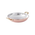 ARTIGIANA - COPPER PAELLA PLATTER ROUND 24 CM / 1.85 LT