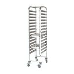 GTSA - ST/ST TROLLEY FOR 15 PCS x GN 1/1 - 38 x 56 x 170 CM