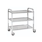GTSA - THREE LEVEL ST/ST TROLLEY 85 x 45 x 89 CM