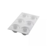 SILIKOMART - FRAGRANCE 115 SET OF 2 SILICONE MOULDS WHITE ⌀60 H: 45 MM + ⌀32 MM H: 28 MM