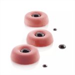 SILIKOMART - SF011 MEDIUM SAVARIN SILICONE MOULD TERRACOTTA ⌀65 MM H: 21 MM / 8 x 50 ML - Image 2